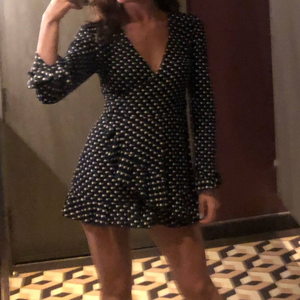 Polkadot ruffled Romper